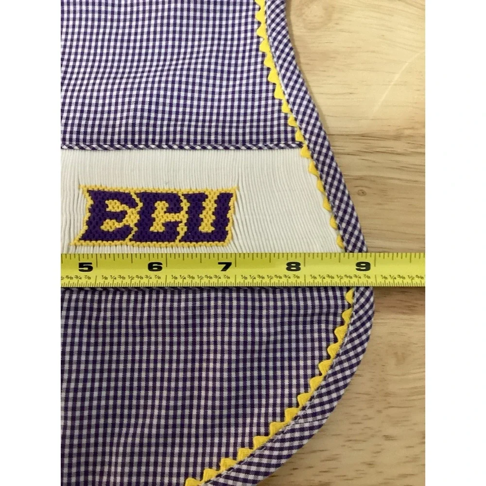 Vive La Fete Baby Smocked ECU East‎ Carolina Pirates Burp Cloth - NEW